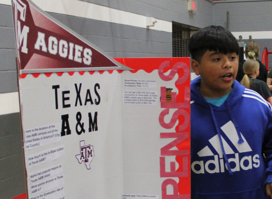 GMS Students Host Their Own College Fair